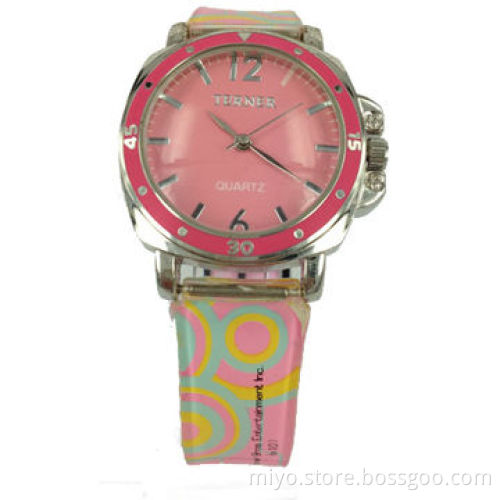 Silicone Kids' Wristwatch, Ideal for Promotions with Nontoxic Feature and Super Color Stability